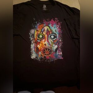 GEARBOX XXL GAS MASK GOTH GAMING SHIRT